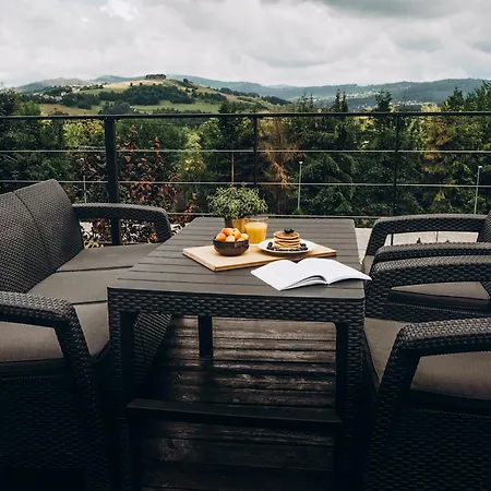 Osada Poli - Panoramiczny Nr 4 Z Prywatna Balia I Hydromasazem * Koniaków